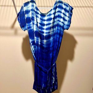 French Connection 100% Navy & White Dress - NWOT - Size 6